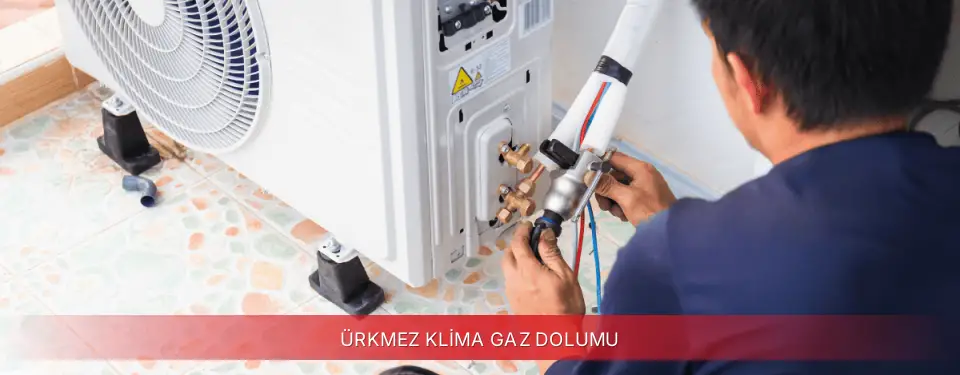 Ürkmez İlçemi Regal Klima Gaz Dolumu